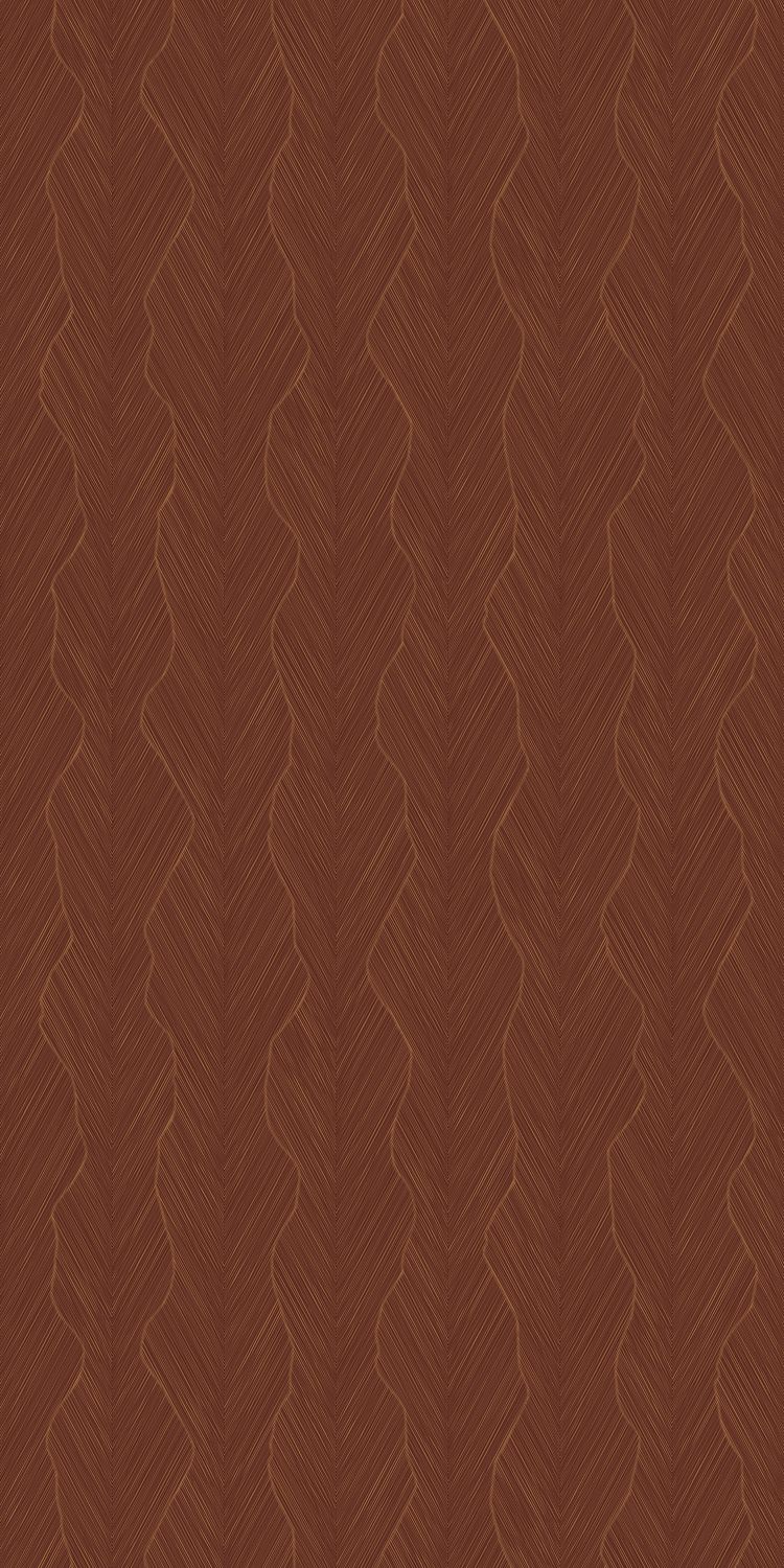 Обои Casamance — Strie Bordeaux / Cuivre 74910508 (Коллекция Ecrin)