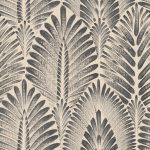 Обои Casamance — Alisio Sable / Anthracite 75470916 (Коллекция Lanzea)