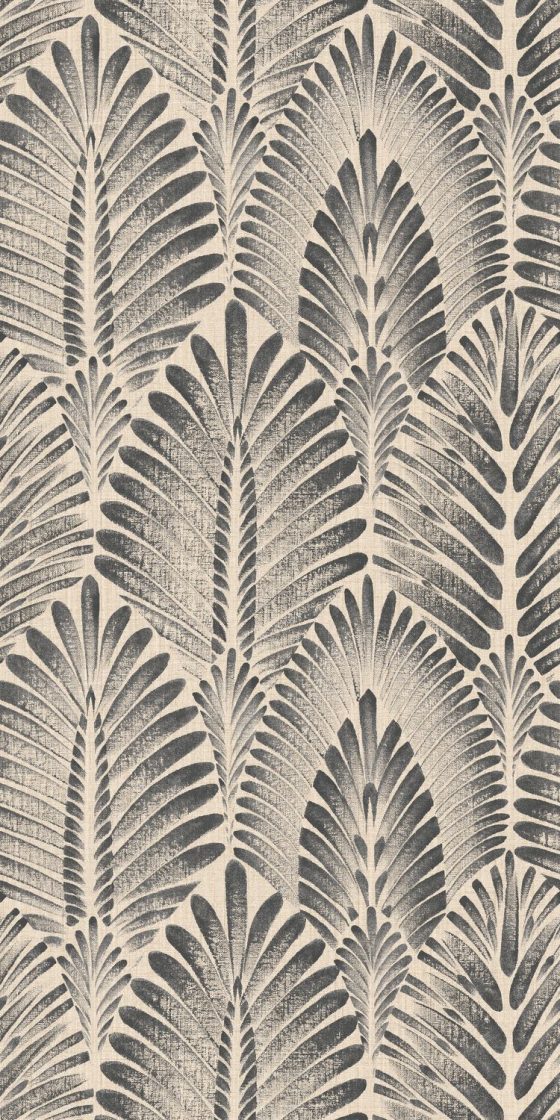 Обои Casamance — Alisio Sable / Anthracite 75470916 (Коллекция Lanzea)