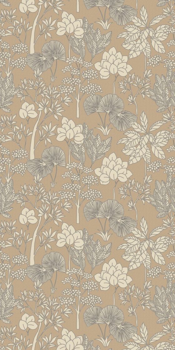 Обои Casamance — Inara Beige / Dore 76902650 (Коллекция Tressora)