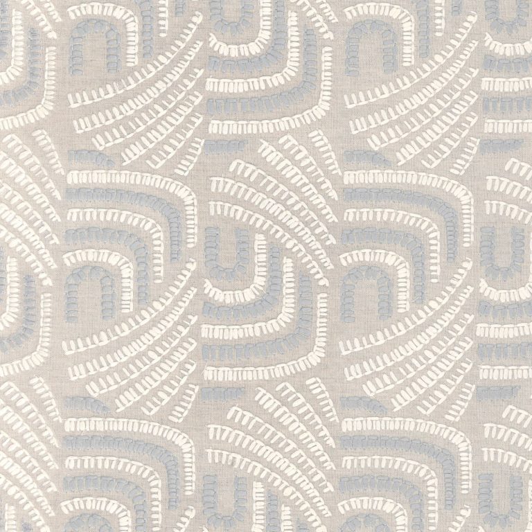 Обои Casamance — Piquey Pierre bleue craie 77020265 (Коллекция Mimbeau)