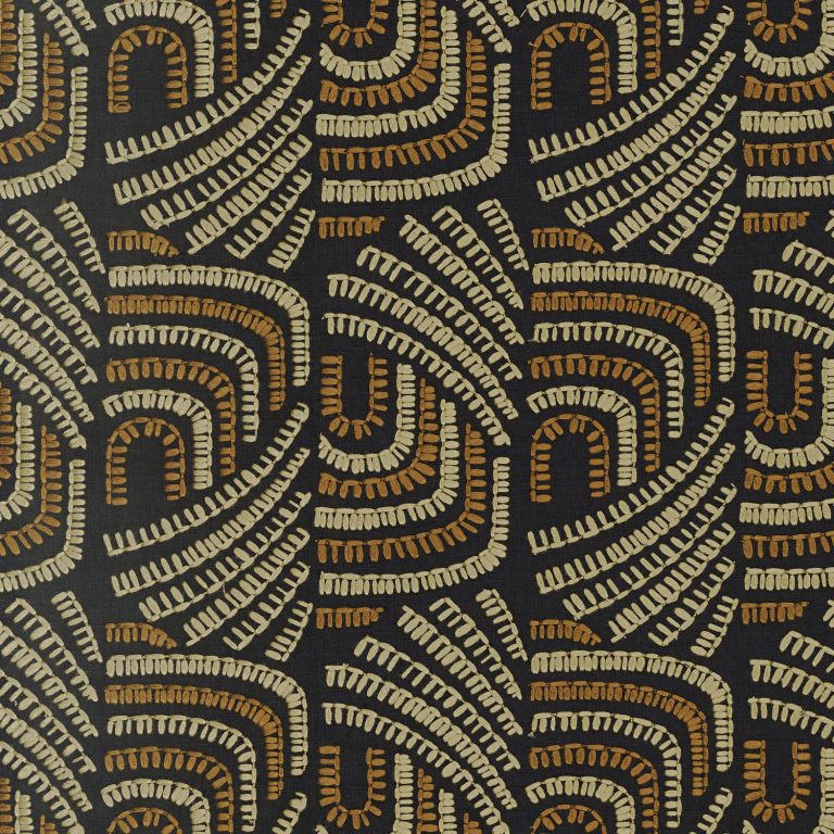 Обои Casamance — Piquey Noir mordore 77020301 (Коллекция Mimbeau)