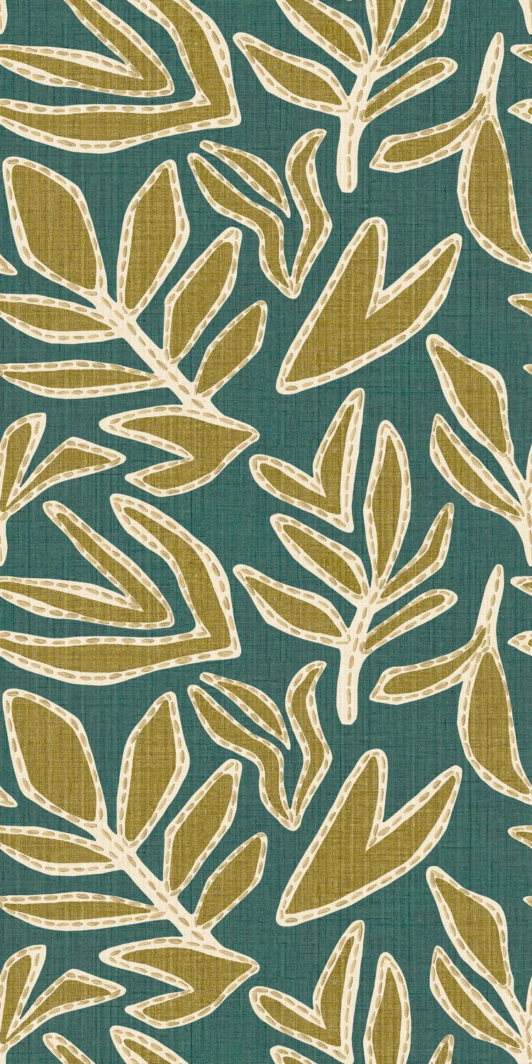 Обои Casamance — Lanzea Emeraude / Olive 77640304 (Коллекция Lanzea)