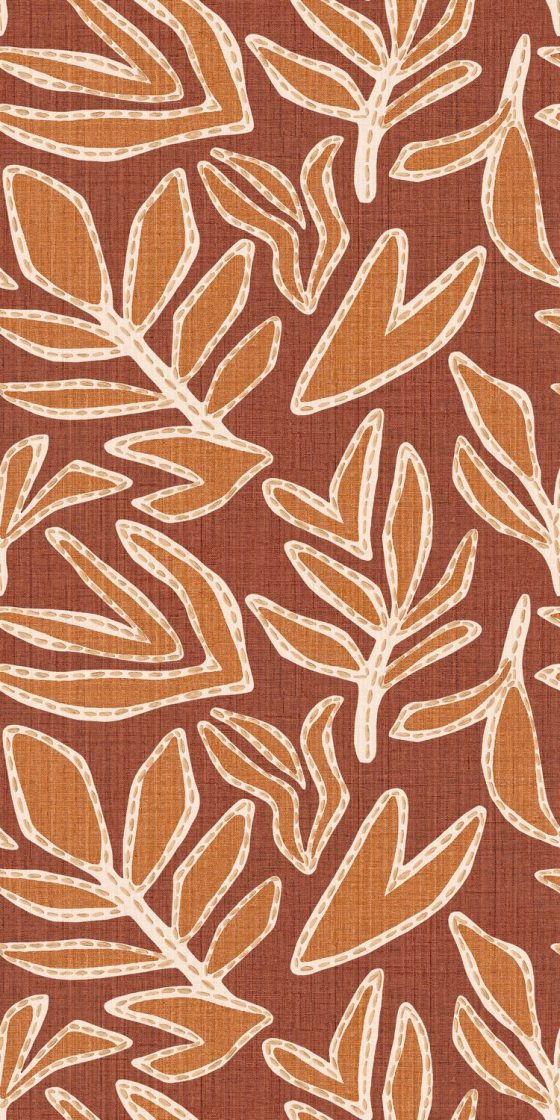 Обои Casamance — Lanzea Terracotta / Safran 77640406 (Коллекция Lanzea)