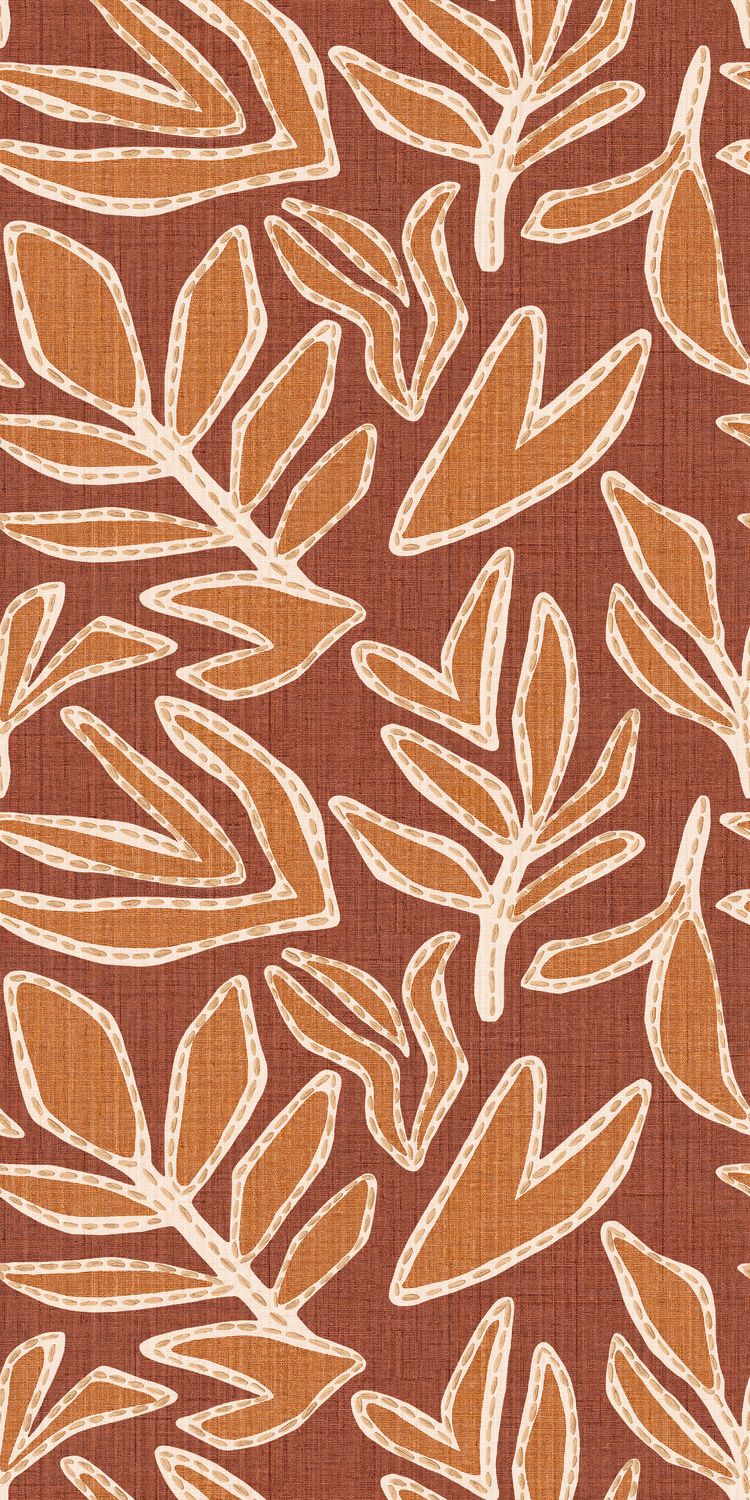 Обои Casamance — Lanzea Terracotta / Safran 77640406 (Коллекция Lanzea)