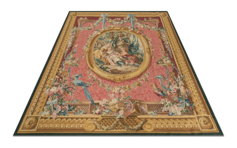 Ковёр ручной работы (Китай), шерсть FINE TAPESTRY 18/22 (RENAISSANCE)  - 185x231x2 (FIN18/22_R_2 294)