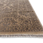 Ковёр ручной работы (Индия), шерсть KING OF AGRA (RAJPUT CARPETS)  - 72x140x8 (RAJ14_R_NO54-GLD-GLD)
