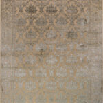 Ковёр ручной работы (Индия), шерсть KING OF AGRA (RAJPUT CARPETS)  - 72x140x8 (RAJ14_R_NO54-GLD-GLD)