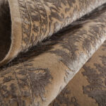Ковёр ручной работы (Индия), шерсть KING OF AGRA (RAJPUT CARPETS)  - 72x140x8 (RAJ14_R_NO54-GLD-GLD)