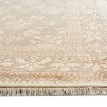 Ковёр ручной работы (Индия), шерсть KING OF AGRA (RAJPUT CARPETS)  - 69x140x8 (RAJ14_R_NO28-CRE-CRE)