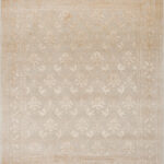 Ковёр ручной работы (Индия), шерсть KING OF AGRA (RAJPUT CARPETS)  - 69x140x8 (RAJ14_R_NO28-CRE-CRE)