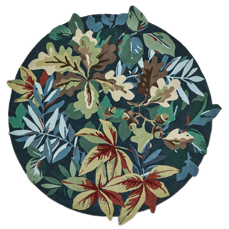 Ковёр Robin's Wood Forest Green 146508 round - Sanderson - 150 x 150