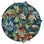 Ковёр Robin’s Wood Forest Green 146508 round — Sanderson
