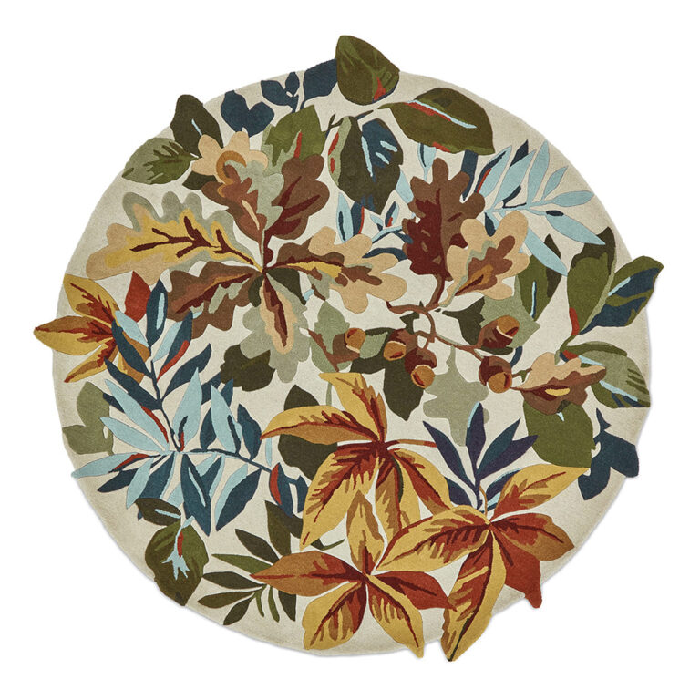 Ковёр Robin's Wood Russet Brown 146501 round - Sanderson - 150 x 150