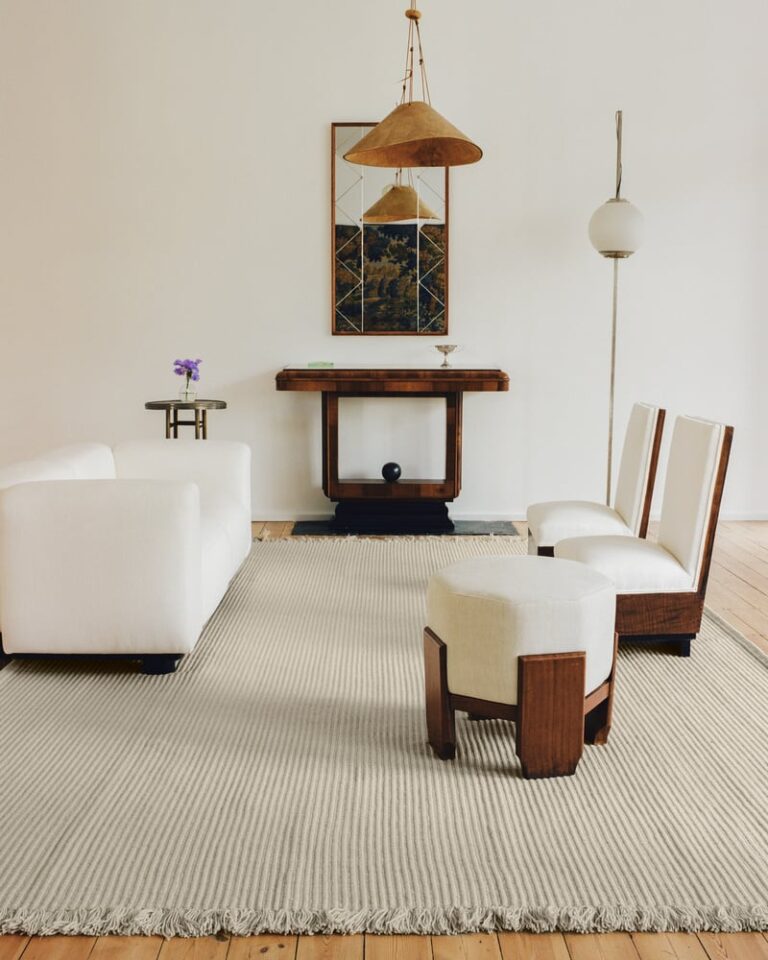 Ковёр Nordic Knots — Contour – Warm White — 140×200