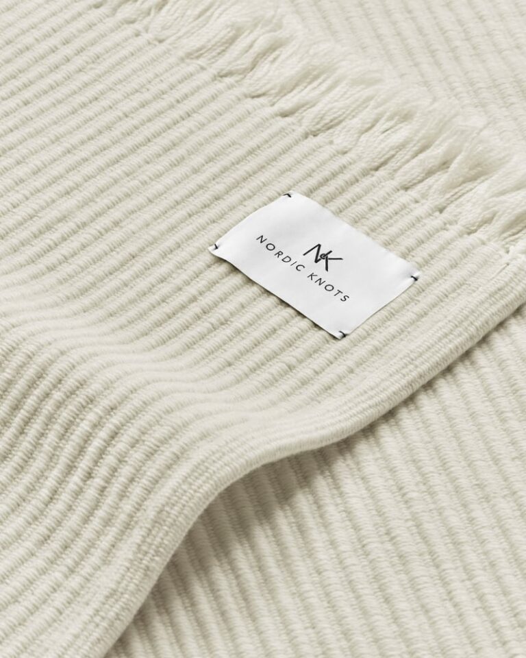 Ковёр Nordic Knots — Contour – Warm White — 140×200