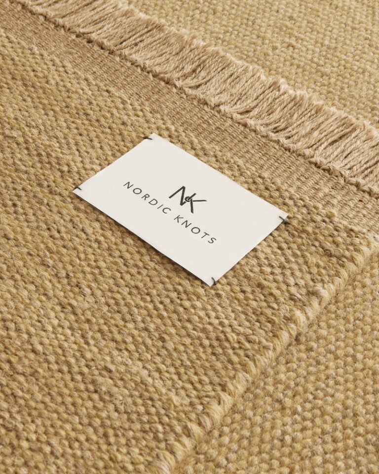 Ковёр Nordic Knots — Desert Runner – Straw — 75×250