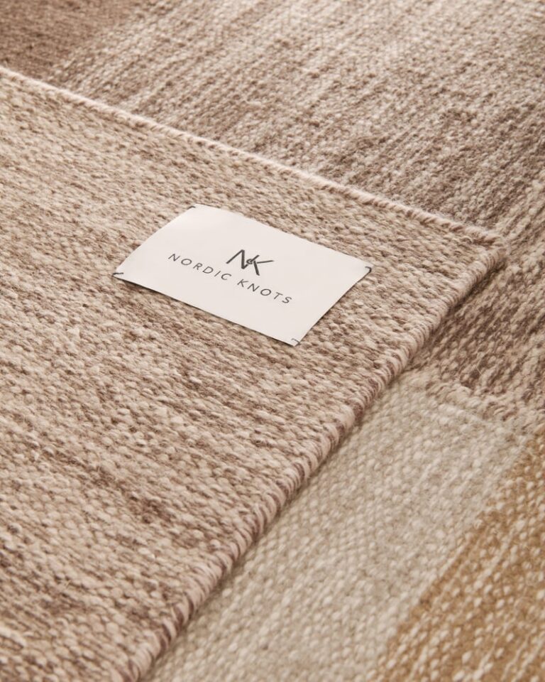 Ковёр Nordic Knots — Patchwork 01 – Brown — 170×240