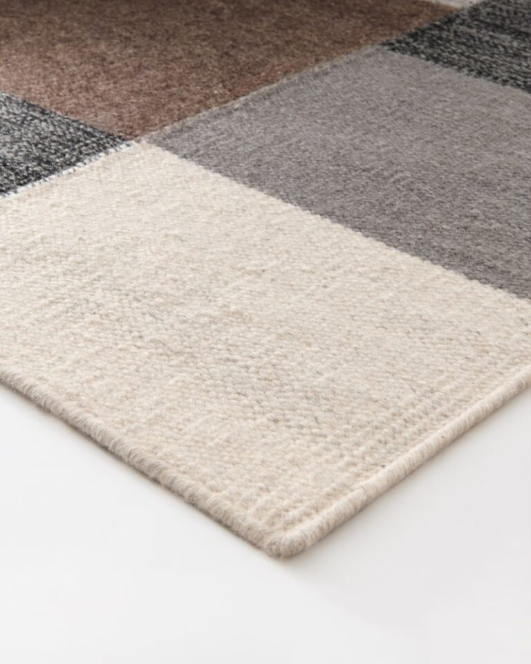 Ковёр Nordic Knots — Patchwork 02 – Black — 300×400