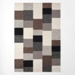 Ковёр Nordic Knots — Patchwork 02 – Black — 170×240