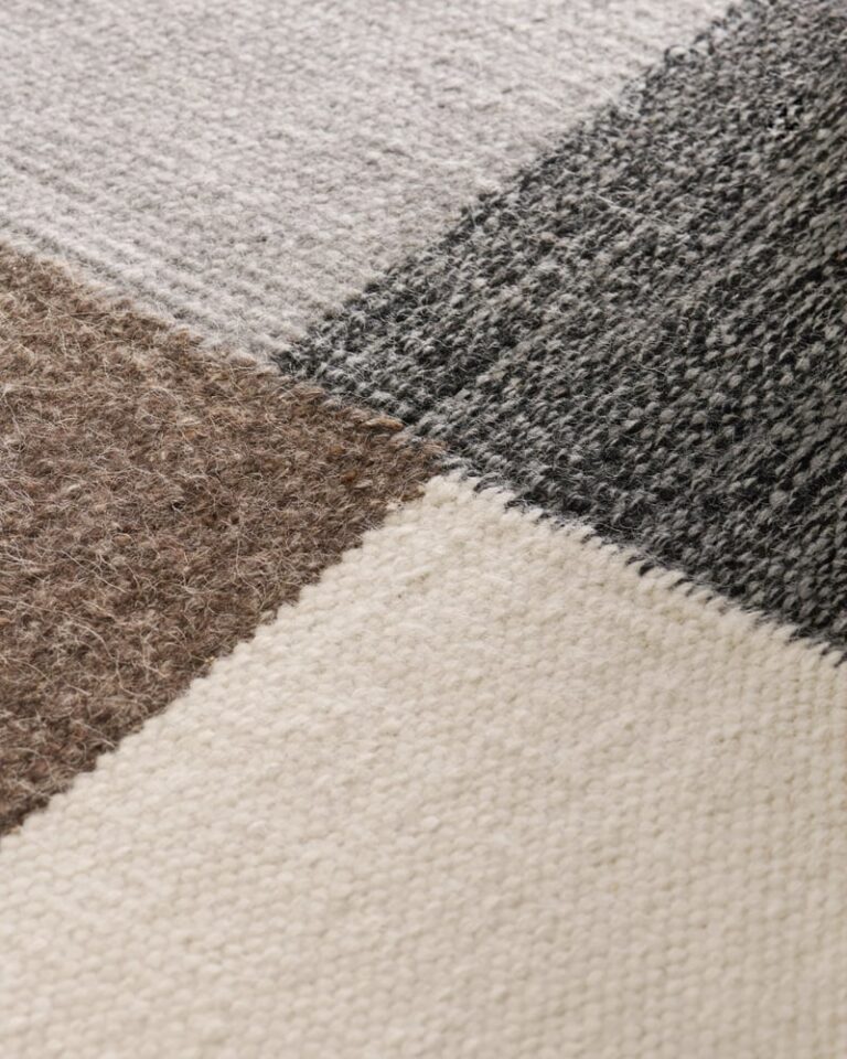 Ковёр Nordic Knots — Patchwork 02 – Black — 200×300