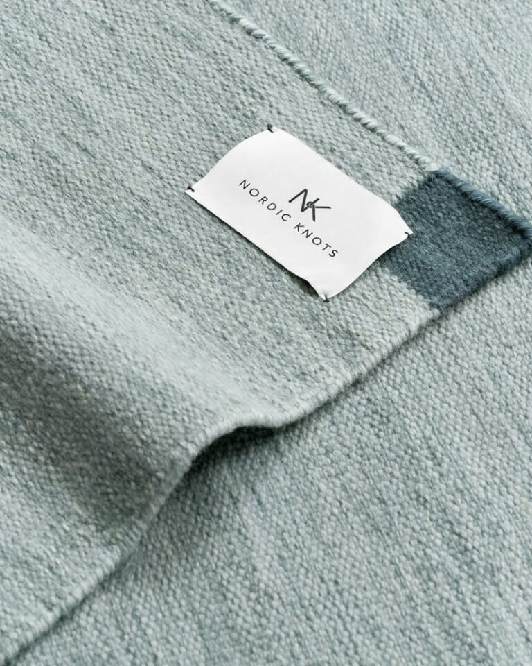 Ковёр Nordic Knots — Tradition Solid Runner – Blue — 75×350