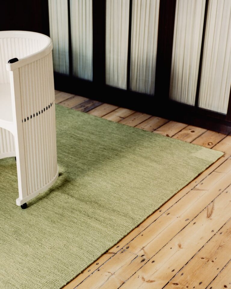 Ковёр Nordic Knots — Tradition Solid Runner – Green — 75×350