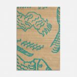 Ткань — Dedar — Tiger Silk — 004 Miami green
