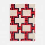Ткань — Dedar — Campus — 002 rouge marinière