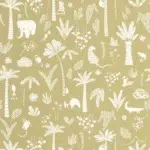 Обои - Casadeco - ONCE UPON A TIME 2 - Poetic jungle - Olive (арт. 200767272)