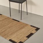 Ковёр Nordic Knots —  Jute Edge Runner – Black — 75×350