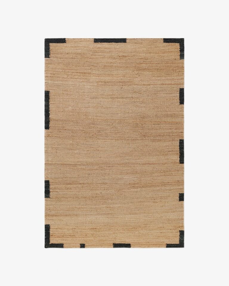 Ковёр Nordic Knots - Jute Edge – Black - 200x300