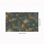 Обои — Dedar — Schwarzwald Wall quasi bleu nuit — 02D2500100003
