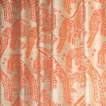 Ткань — Dedar — Tiger Silk — 003 electric orange