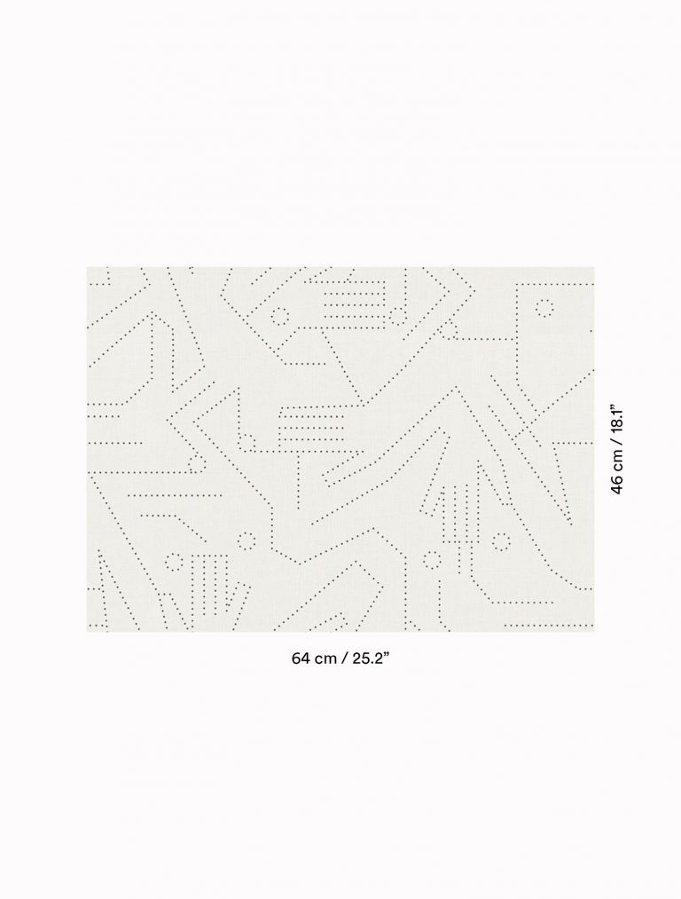 Обои — Dedar — A Love Supreme Wall nerobianco — 02D2500500001