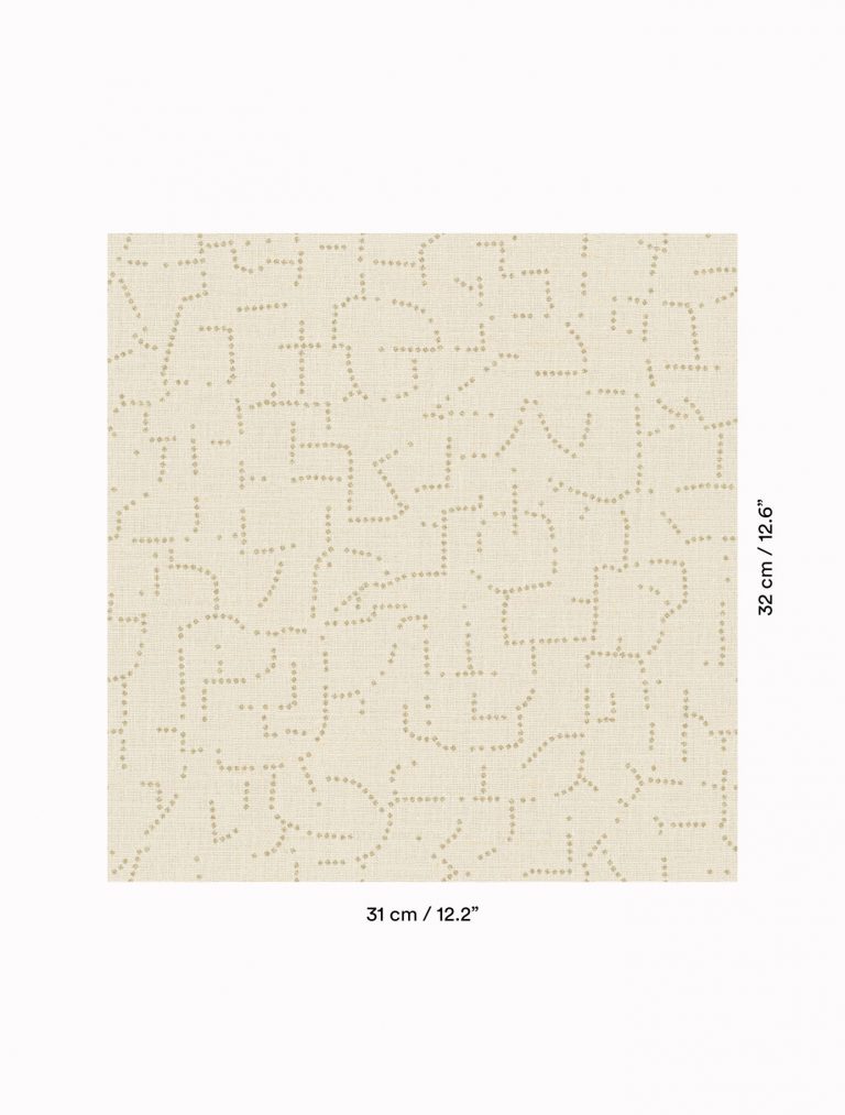 Обои — Dedar — Greco Cerca Greca Wall polvere d’oro — 02D2501500001