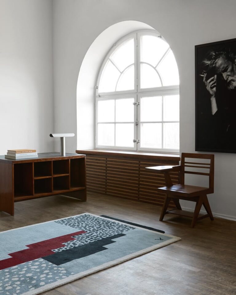Ковёр Nordic Knots — Art Deco 1 – Blue — 75×125