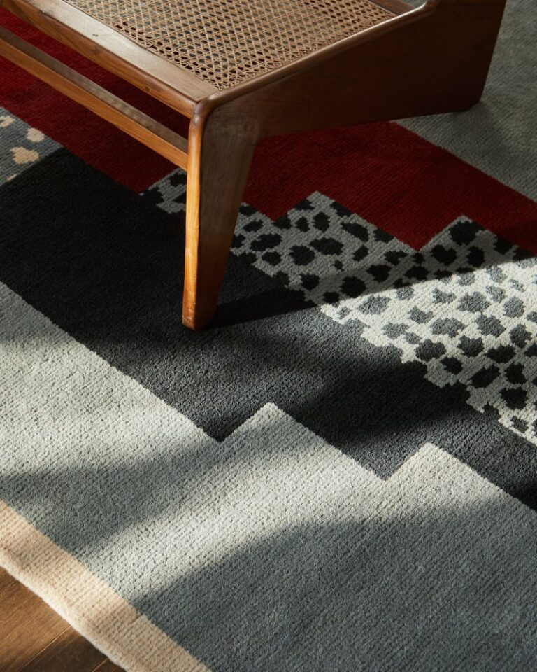 Ковёр Nordic Knots — Art Deco 1 – Blue — 75×125