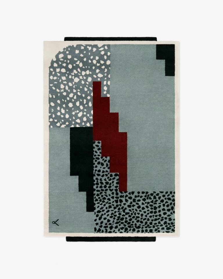 Ковёр Nordic Knots - Art Deco 1 – Blue - 75x125
