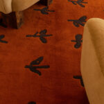 Ковёр Nordic Knots — Big Buds – Red — 140×200