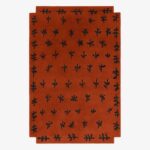 Ковёр Nordic Knots —  Big Buds – Red — 300×400