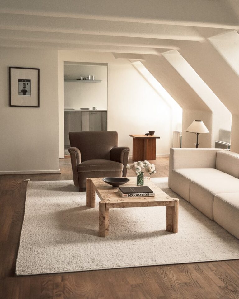 Ковёр Nordic Knots — Boucle – Cream — 350×450