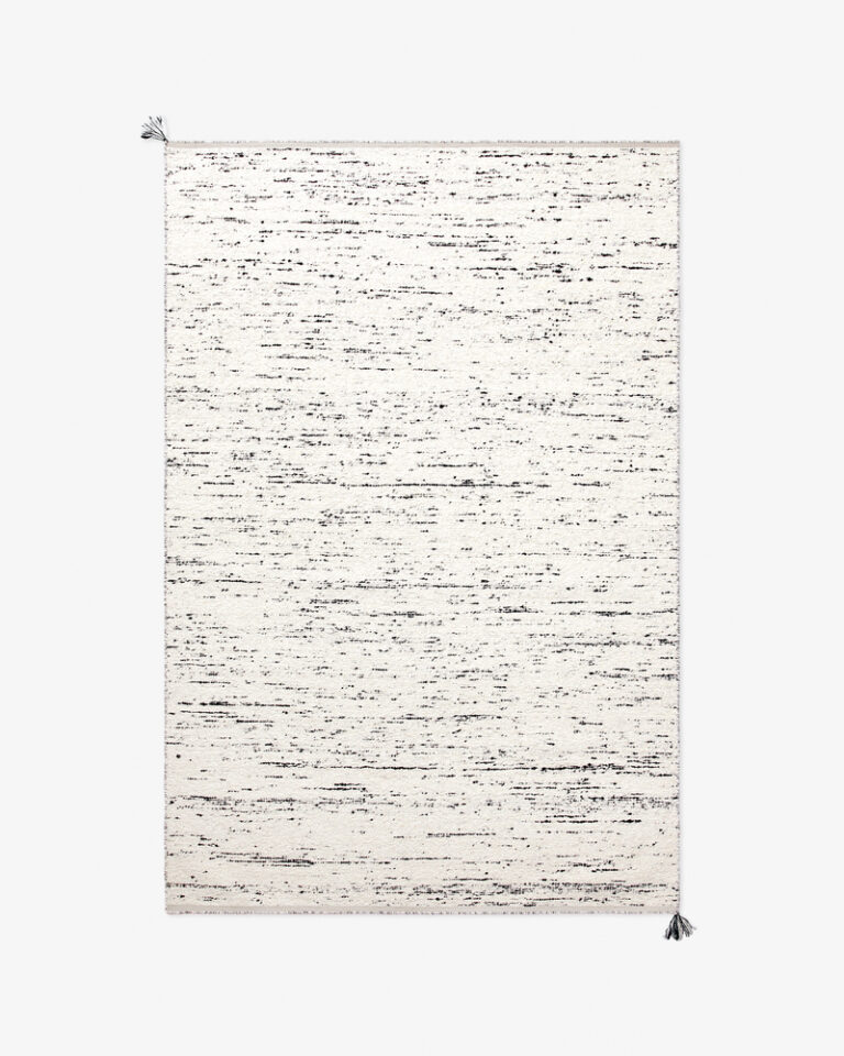 Ковёр Nordic Knots -  Boucle – Black/White - 350x450