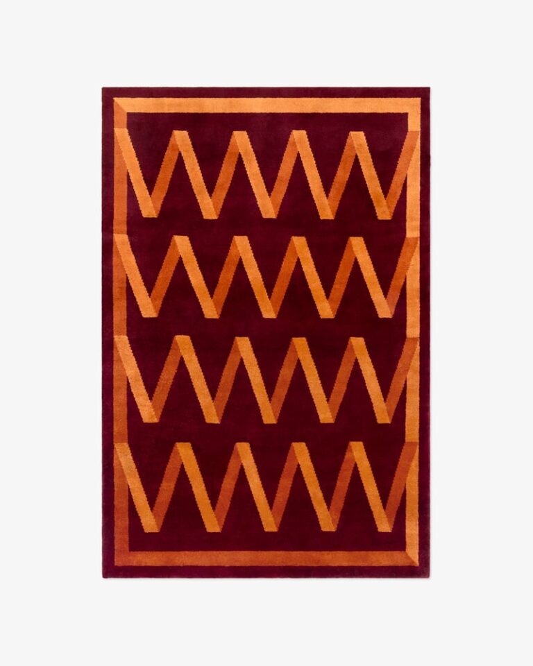 Ковёр Nordic Knots - Folding Ribbon – Burgundy - 140x200