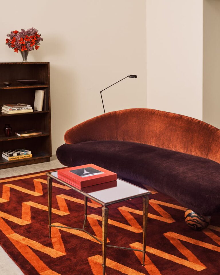Ковёр Nordic Knots — Folding Ribbon – Burgundy — 140×200