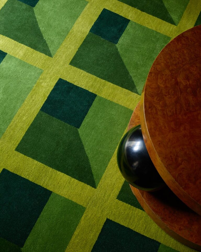 Ковёр Nordic Knots — Garden Maze – Green — 250×350