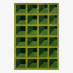 Ковёр Nordic Knots — Garden Maze – Green — 140×200