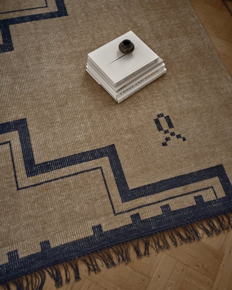 Ковёр Nordic Knots — Elder 02 – Navy — 140×200