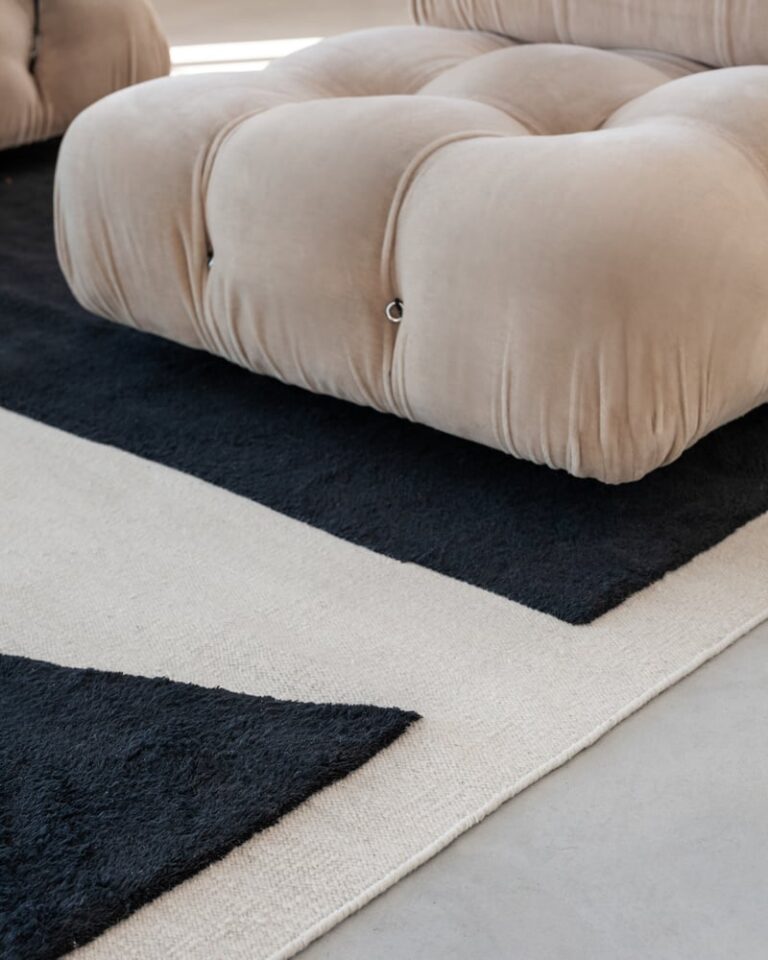 Ковёр Nordic Knots — Untitled 1 – Dusty White/Black — 300×400