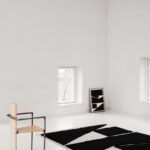 Ковёр Nordic Knots — Untitled 1 – Dusty White/Black — 300×400